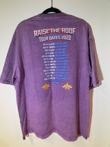 EUGENE LEWIS " Raise the Roof" Vintage TEE ( Purple)